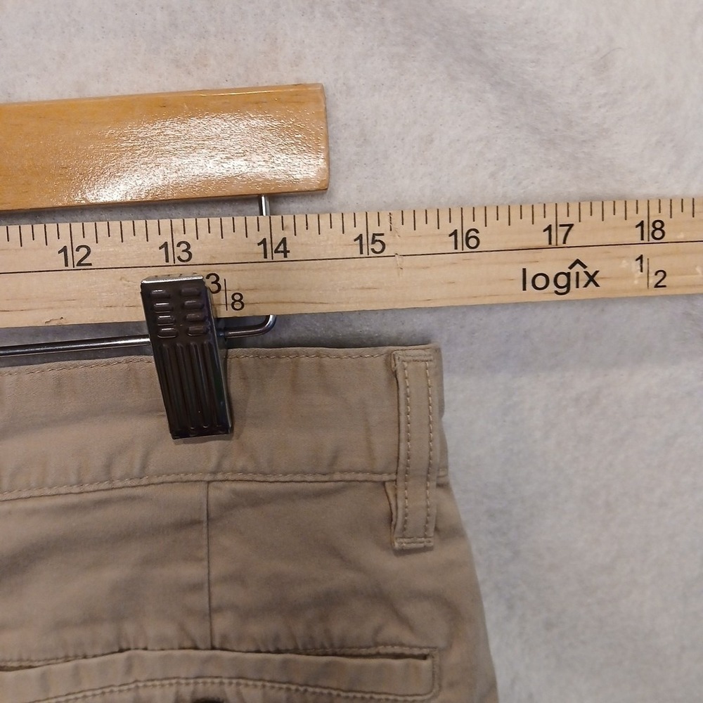 Daniel Hechter Paris Men's Shorts Beige Chino Cotton Blend Size 32 Hiking Golf - Picture 8 of 16